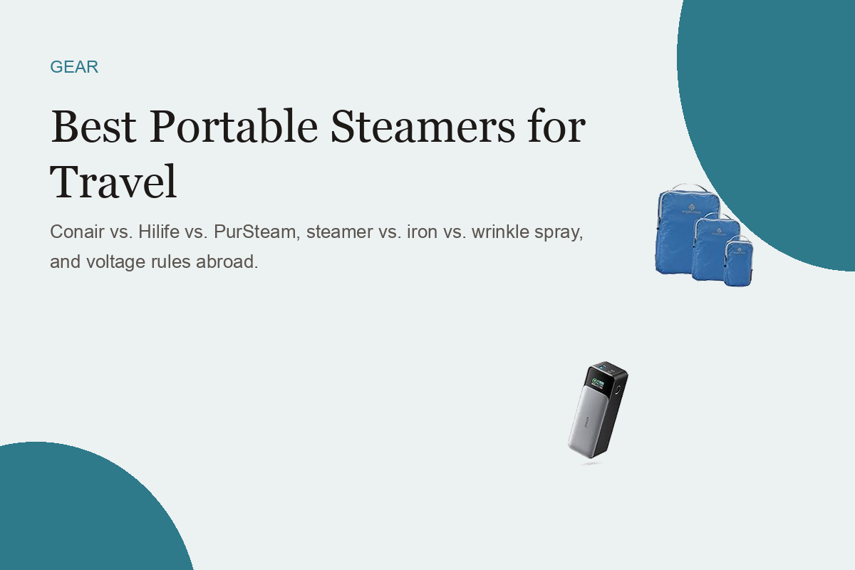 Best Portable Steamers for Travel