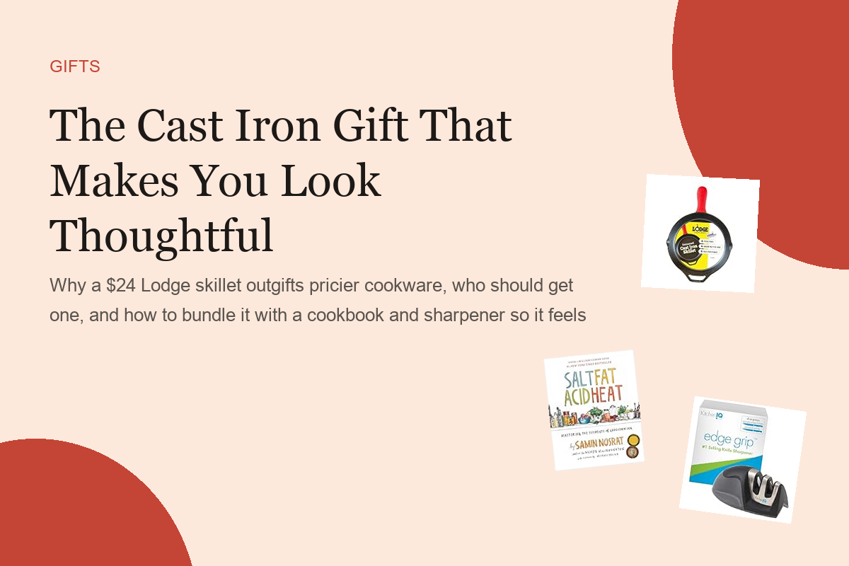 The Cast Iron Gift That Makes You Look Thoughtful