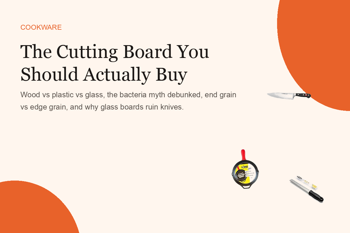 The Cutting Board You Should Actually Buy