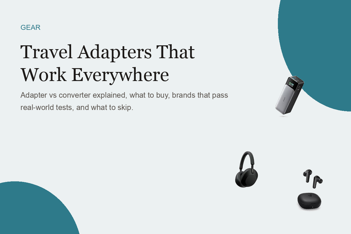Travel Adapters That Work Everywhere