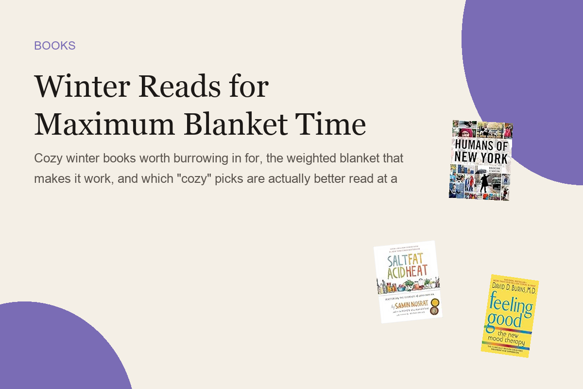 Winter Reads for Maximum Blanket Time