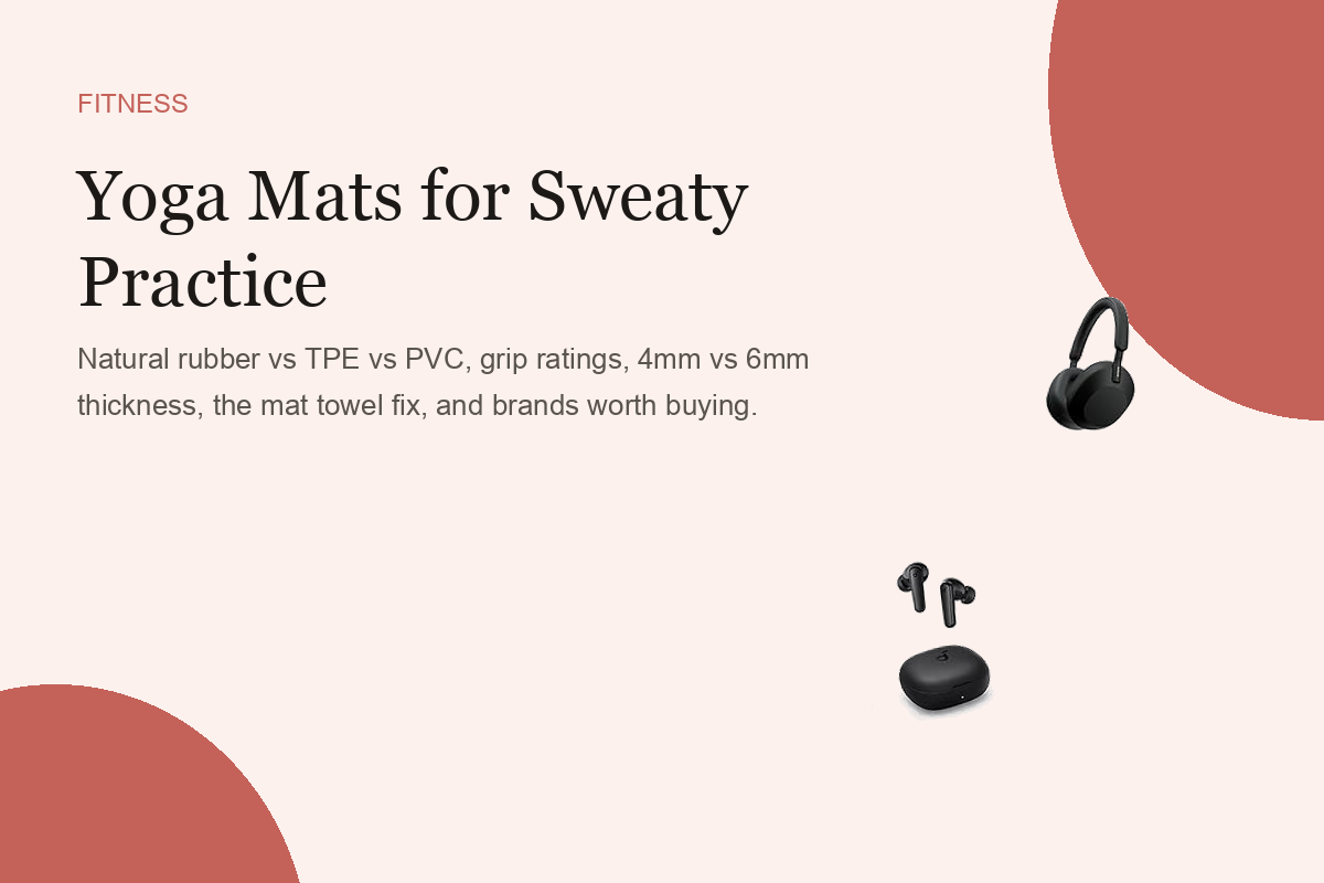 Yoga Mats for Sweaty Practice